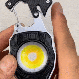 💡8-in-1 Multifunctional Keychain Flashlight🔦🌈