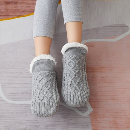 🔥Premium-Thermosocken für drinnen, rutschfest🧦 2 Paar, kostenloser Versand