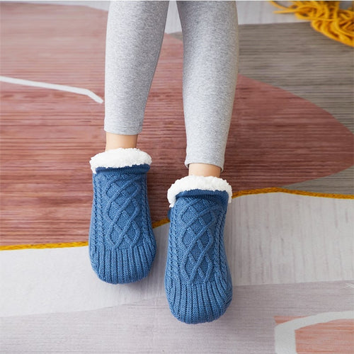 🔥Premium-Thermosocken für drinnen, rutschfest🧦 2 Paar, kostenloser Versand